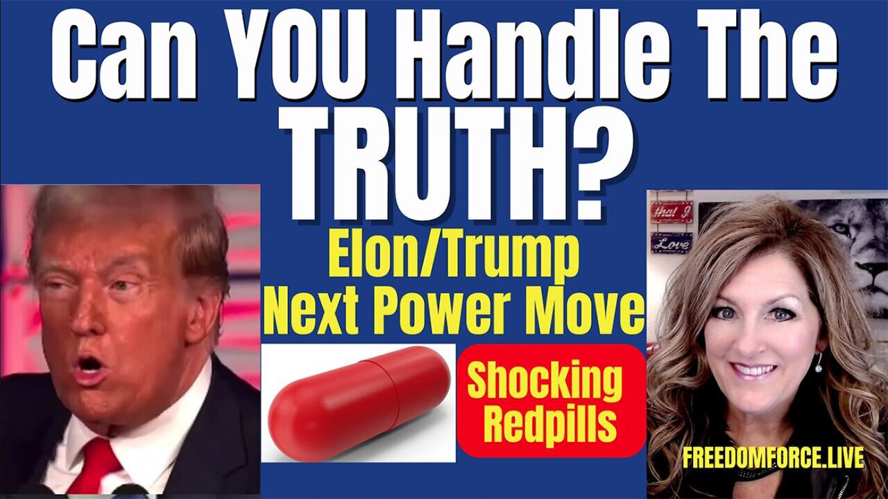 Melissa Redpill Situation Update 11-30-23: "Can You Handle the TRUTH? Trump-Elon power move"