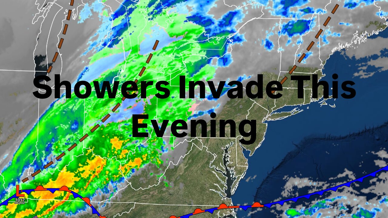 Showers Invade This Evening