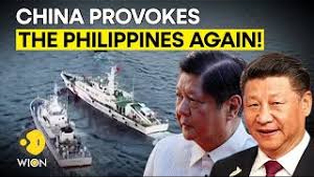 China and the Philippines Clash at Sea: Tensions Rise Over Maritime Dispute