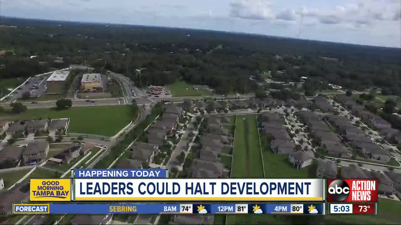 Hillsborough commissioners consider pause on new homes