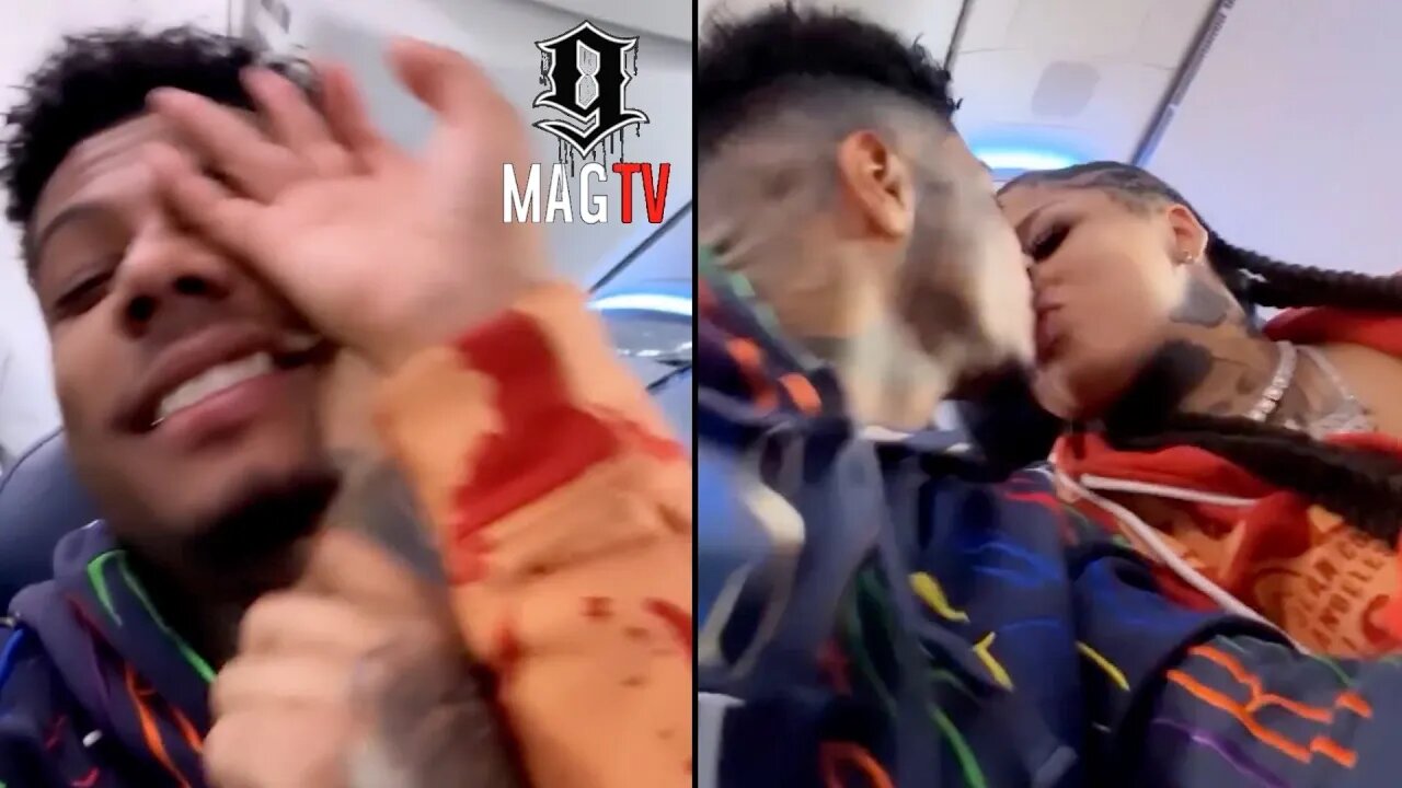 Blueface & Chrisean Fly To Her Hometown Of Baltimore After He Spends Holiday Wit "BM" Jaidyn! 😍