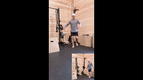 Pistol Squat to Skater Squat Movement Combination