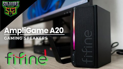 FIFINE Ampligame A20 2.0 Gaming Speakers / (Watch in 👀 4K)