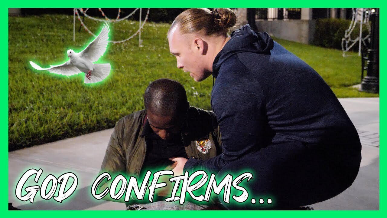 He had no idea the Holy Spirit had marked him!!!