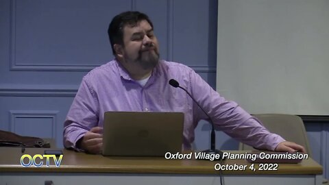OxfordVillage Planning Commission 10/4/22