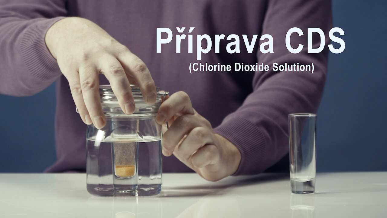 CDS - Příprava koncentrátu oxidu chloričitého 0,5l /3000 ppm a protokol na Covid-19