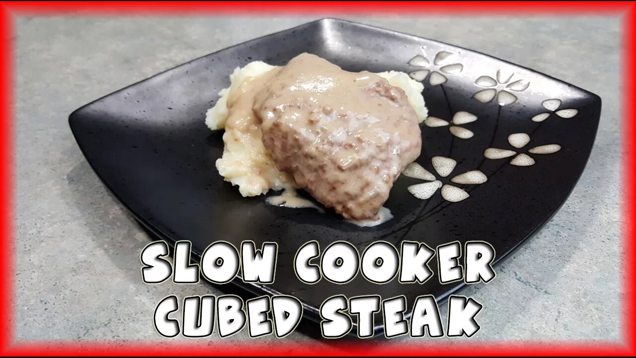 Slow Cooker Cubed Steak