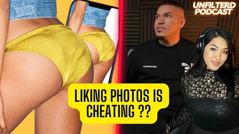 Liking photos is CHEATING??