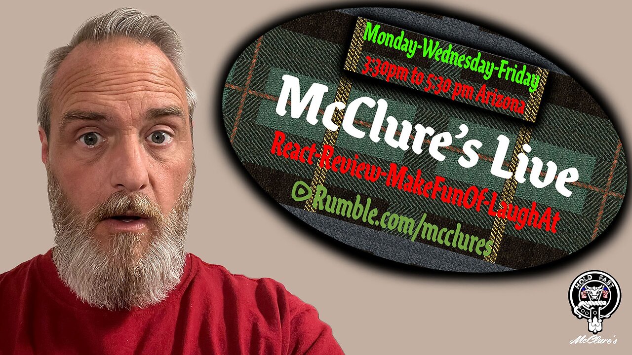 Just Chillen Today McClure's Live React Review Make Fun Of Laugh At