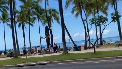 GOING TO WAIKĪKĪ HYATT REGENCY & POOL PASS DAY