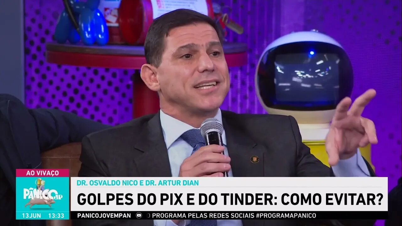 COMO ENFRAQUECER ROUBO DE CELULARES E GOLPES DO PIX E DO TINDER? DR. NICO E DEL. ARTUR DIAN EXPLICAM