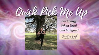 Quick Pick Me Up for Energy, When Tired and Fatigued