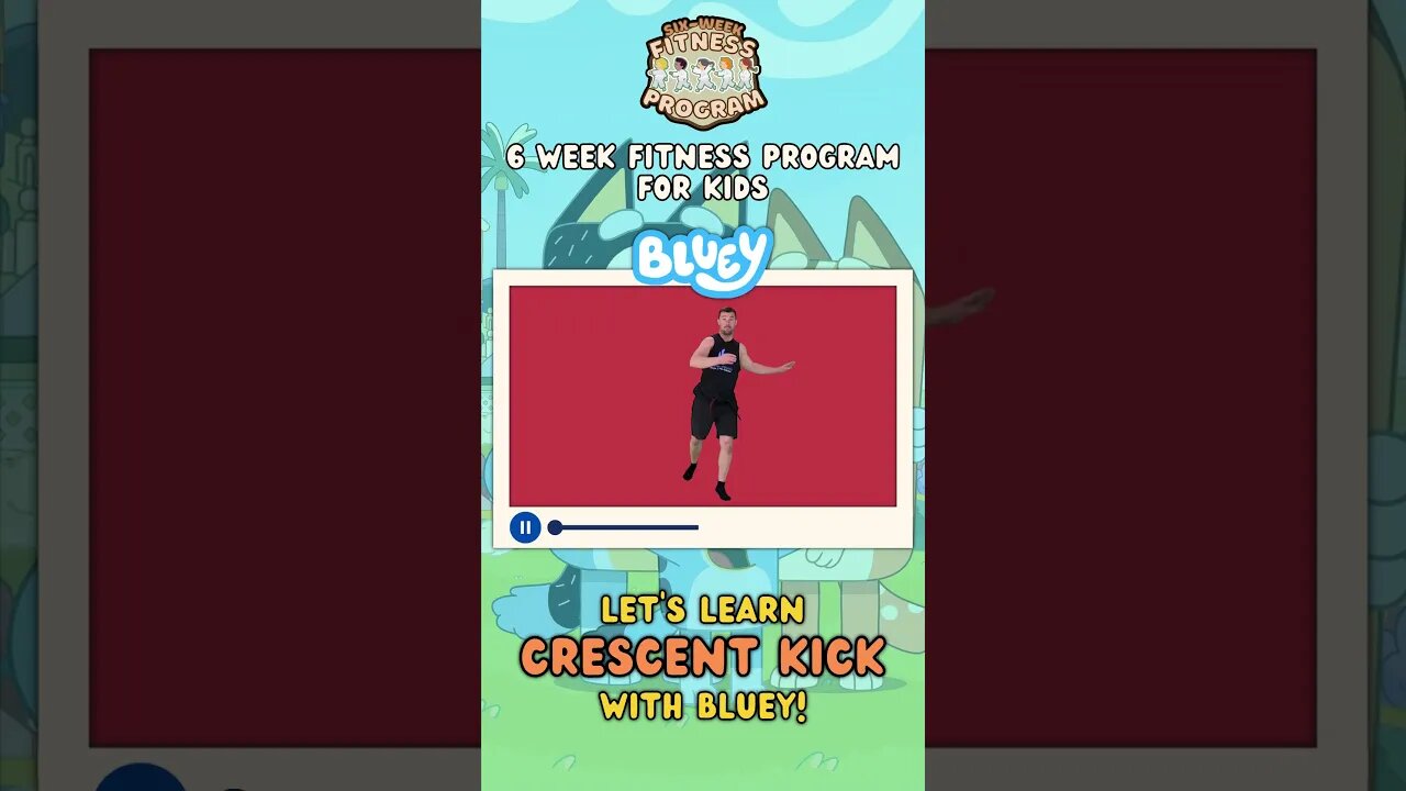 TRAIN WITH BLUEY! FUN AND FITNESS FOR KIDS WITH BLUEY