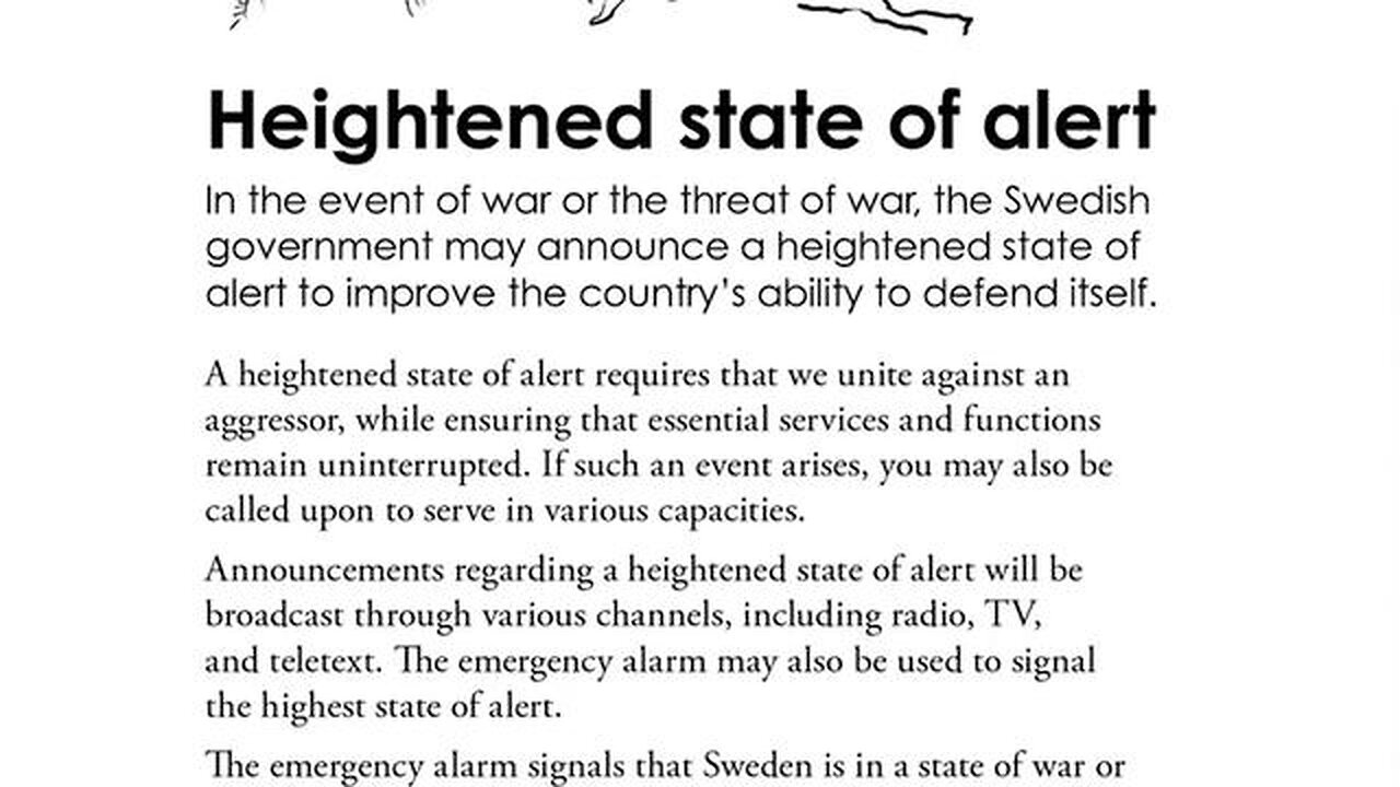 Sweden, Finland, Denmark Warn Residents to Be Ready for War: ‘Situation Is Serious’