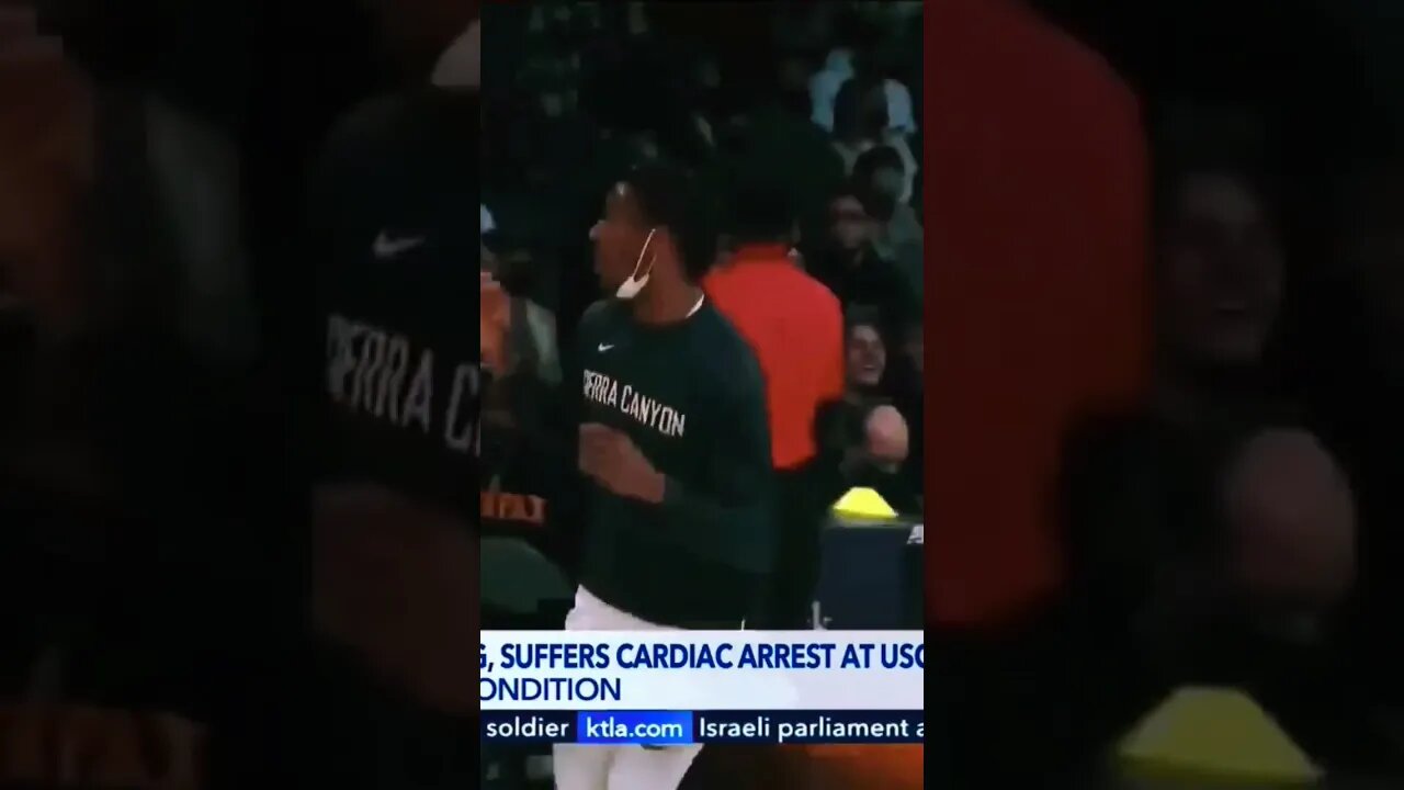 Cardiac arrest @ 18?! 1 wonders.... #bronnyjames #lebronjames #cardiacarrest