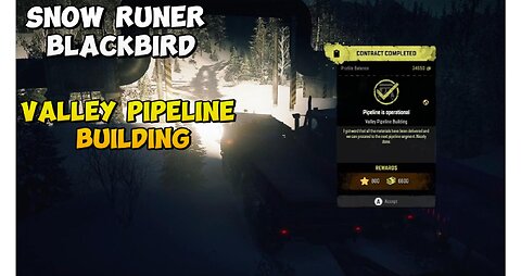 Snow Runner Valley Pipeline Building