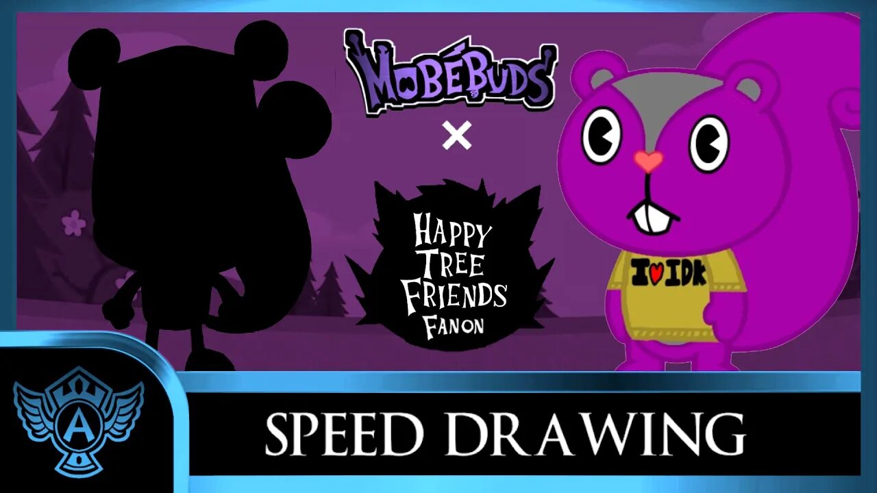 Speed Drawing: Happy Tree Friends Fanon - Utayone Niki | Mobebuds Style