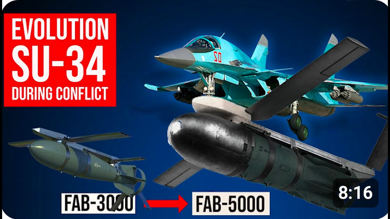 Analysis: The Evolution of the Russian Su-34 Bomber During the Conflict