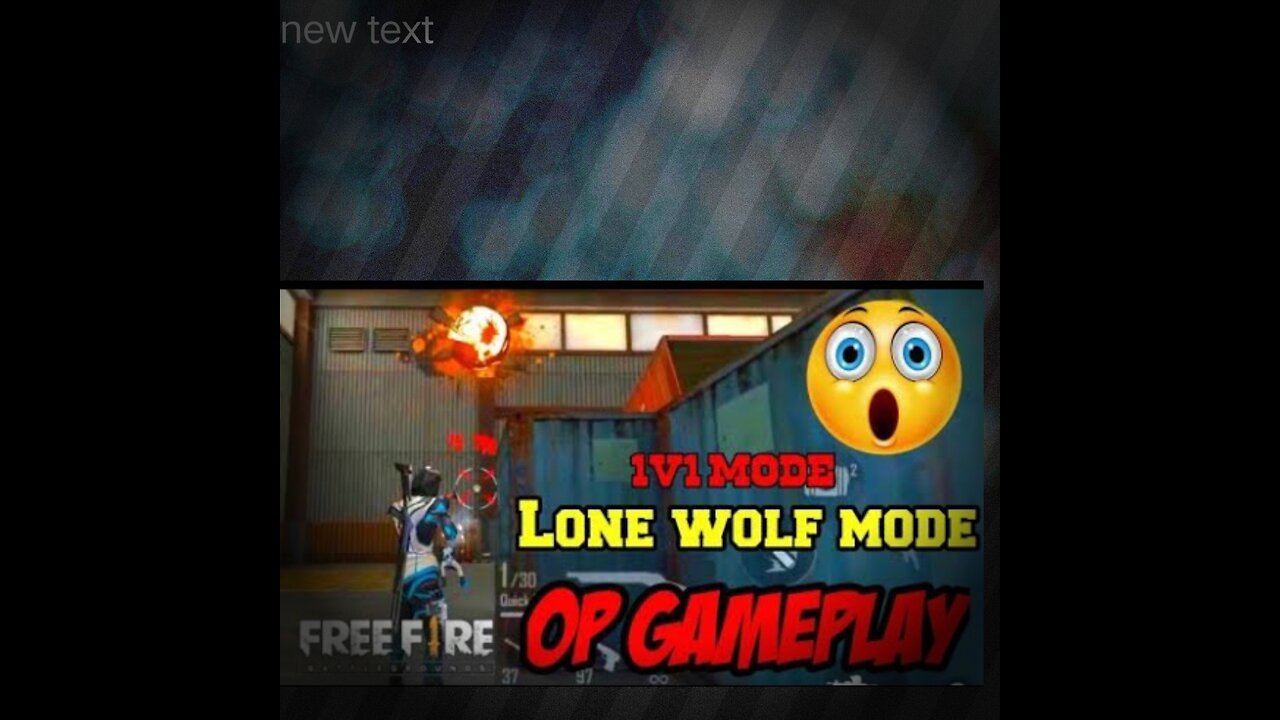 Free Fire Game Play 😎 | Awesome 4 Gamings | Lone Wolf Gaming Mobile Free Fire