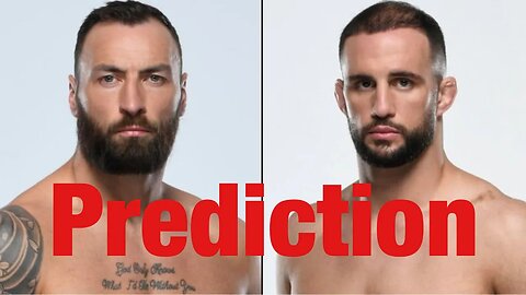 Paul Craig Vs Volkan Oezdemir Early Prediction