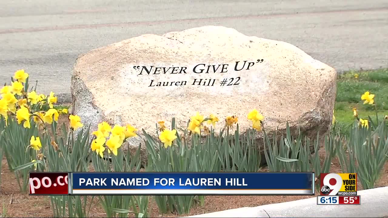 The Groundbreaking on Lauren Hill Memorial Park is expected in spring