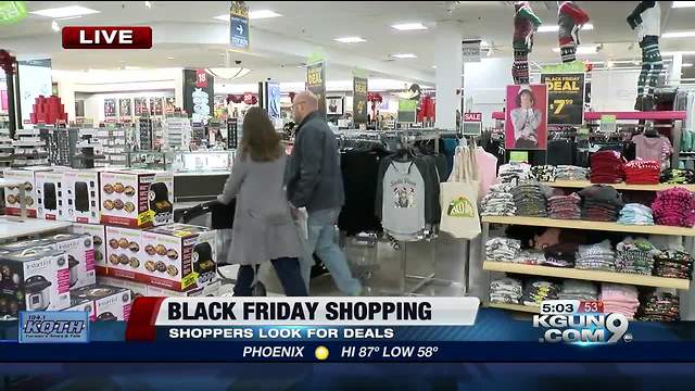 Shoppers dig into Black Friday deals