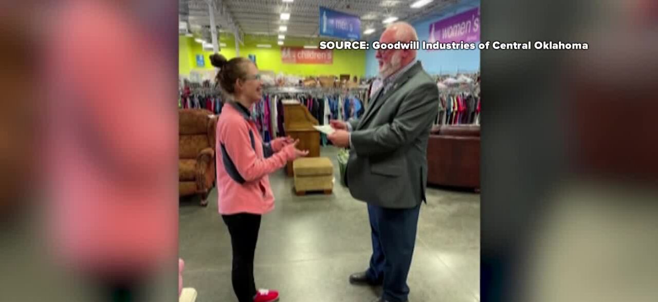 Oklahoma Goodwill employee finds $42k in donations