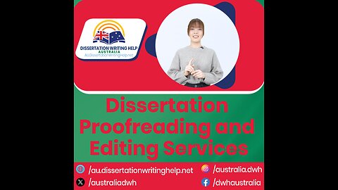 Dissertation Proofreading And Editing Services | au.dissertationwritinghelp.net