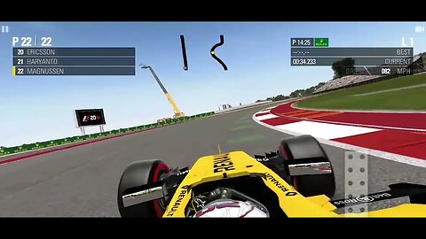 F1 2016 Mobile gameplay - U.S.A circuit of de America's