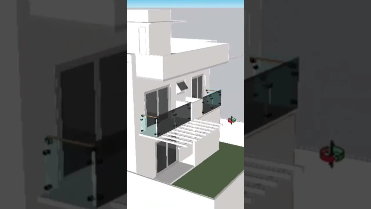 #construtorvirthalph #viral #2quartos #plantabaixa #sktchup
