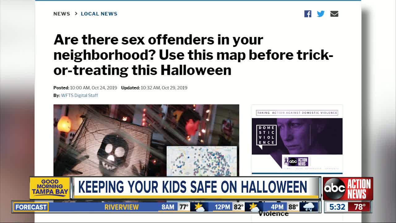 Hillsborough deputies tracking sex offenders for Halloween