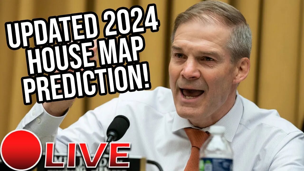 Live 2024 House Map Prediction [July 2023]
