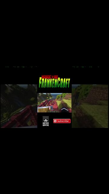 Minecrafters react to seeing Mount Frankenmore! #shorts