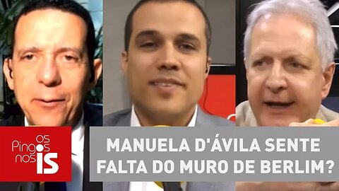 Debate: Manuela D'Ávila sente falta do Muro de Berlim?