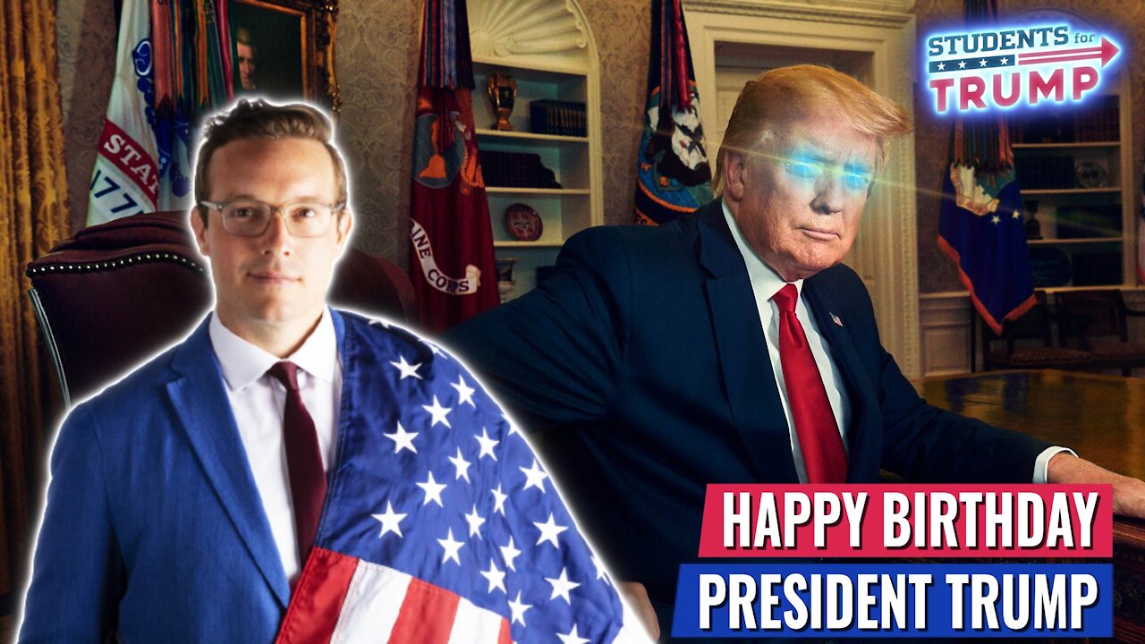 TODAY IS PRESIDENT TRUMP’S BIRTHDAY - THIS VIDEO WILL GIVE YOU CHILLS, WOW!