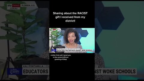 I received a RACIST gift for being a black teacher! #shorts