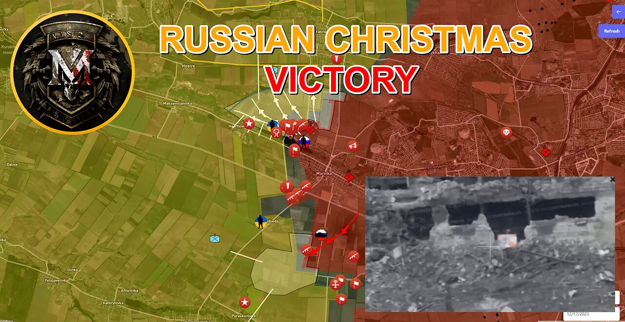 SnowStorm | First Russian Winter Victory | Ukrainian Lines Are Folding. Military Summary 2023.12.25