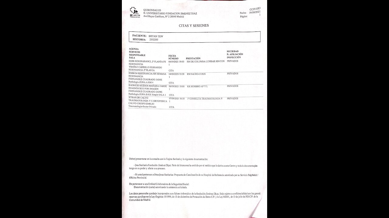 INCREASED SPINAL DAMAGE: VIOLENT ATTACKS: ORGANIZED STALKING BY SPANISH GOVT INFORMANT PROVOCATEURS