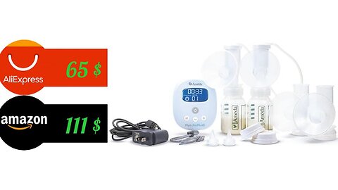 Electric breast pump