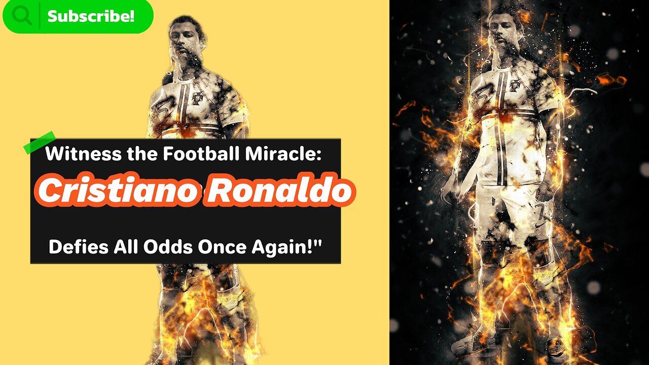 Witness the Football Miracle: Cristiano Ronaldo Defies All Odds Once Again!