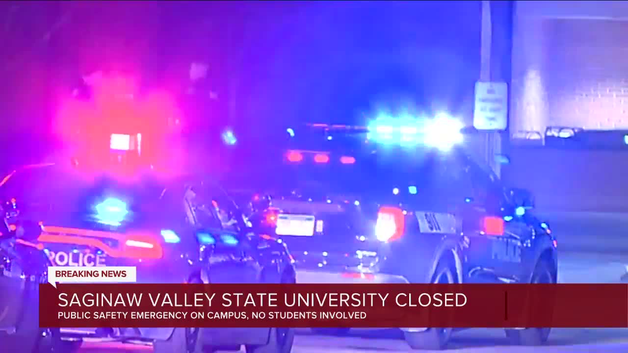 Saginaw Valley State University closed Friday
