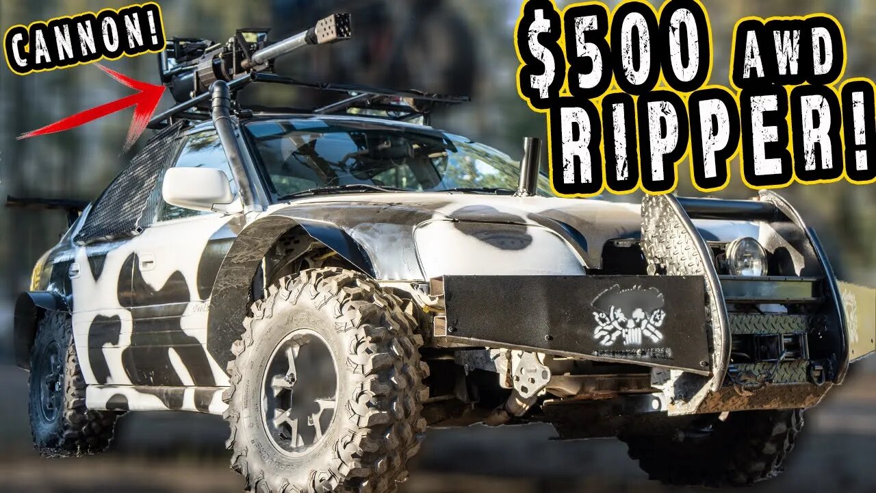 Building a $500 Off Road Subaru Rally Car | Gambler 500