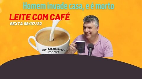 Homem invade casa, e é M0RTO a tiros por morador - LEITE COM CAFÉ