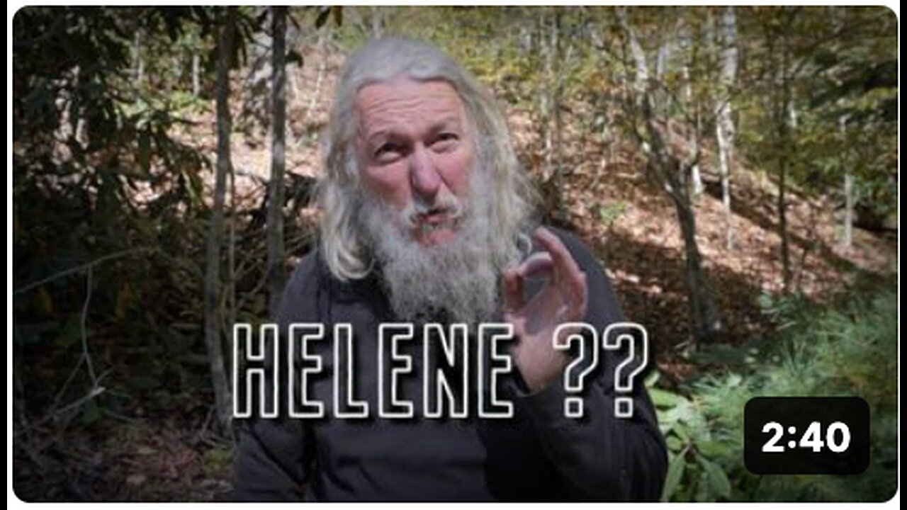 Eustace Conway : Helene Body Count