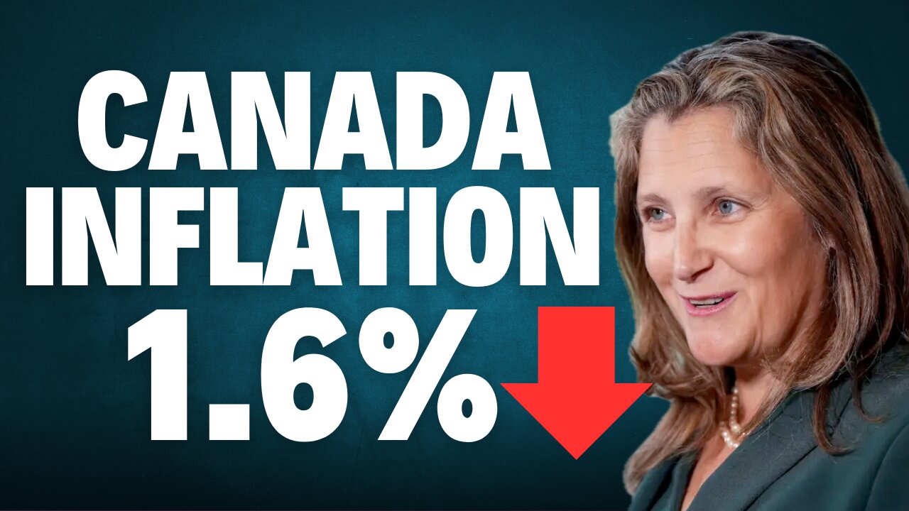 Breaking: Canada Inflation Down to 1.6% | Housing To the Moon ?