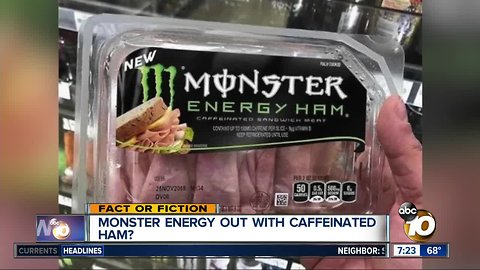 Caffeinated ham?