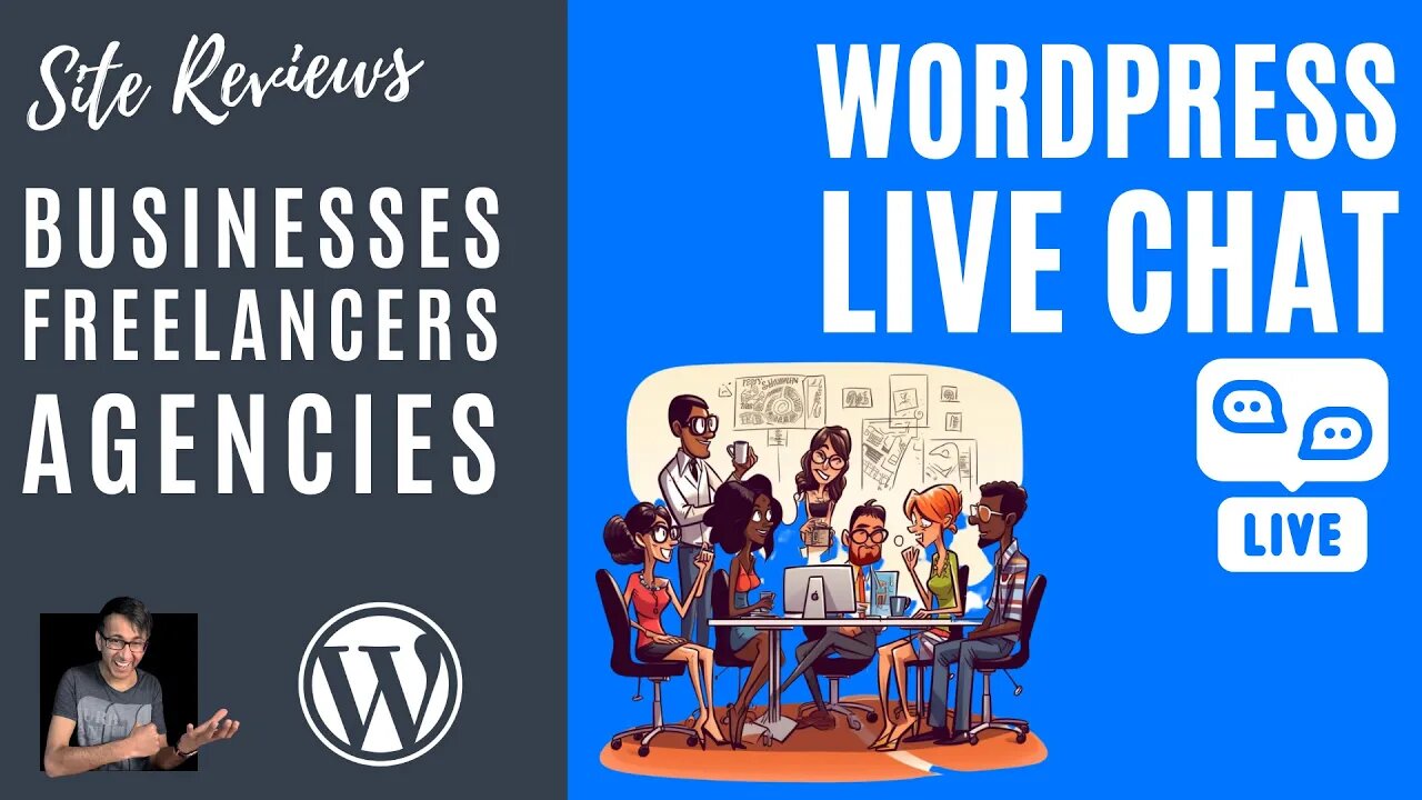 Thursday 15th June - Live Chat - Ask Me Anything, Q&A, Site Reviews with Web Squadron #Wordpress