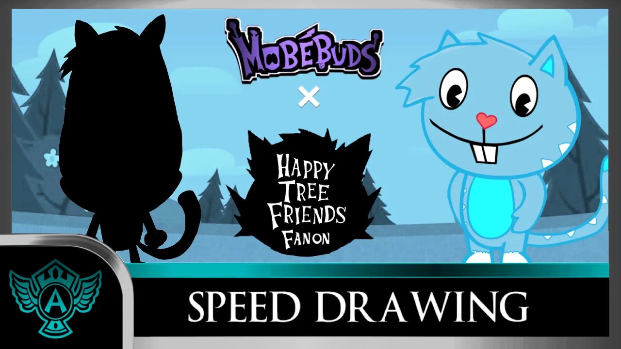 Speed Drawing: Happy Tree Friends Fanon - Alvaro | Mobebuds Style