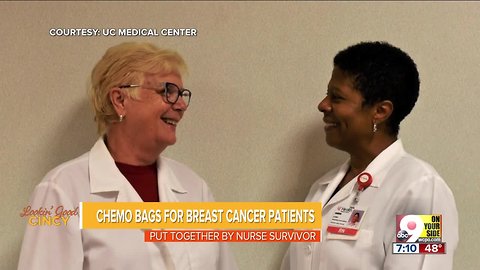 Lookin' Good, Cincy: Nurse delivers blankets, candy to breast cancer patients