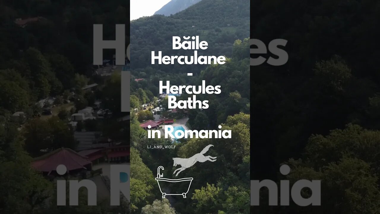 Unusual spa place in Romanian nature #thermal #summertravel #baileherculane